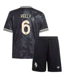 Juventus Lloyd Kelly #6 Maglia Gara Terza Repliche 2025-26 Bambino Maniche Corte Juventus Lloyd Kelly #6 Maglia Gara Terza Repliche 2025-26 Bambino Maniche Corte